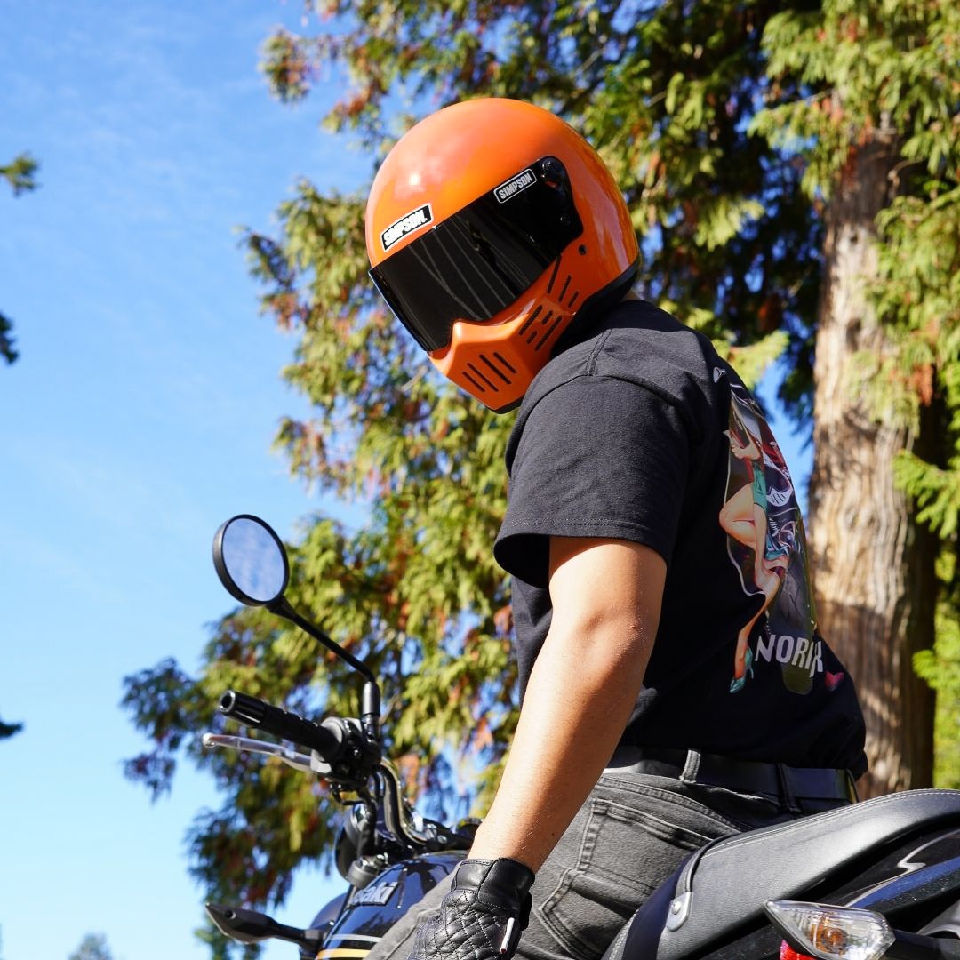 SIMPSON M30 オレンジ | SIMPSONヘルメット公認オンラインストア