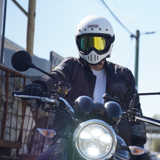 SIMPSON M50 ホワイト | SIMPSONヘルメット公認オンラインストア