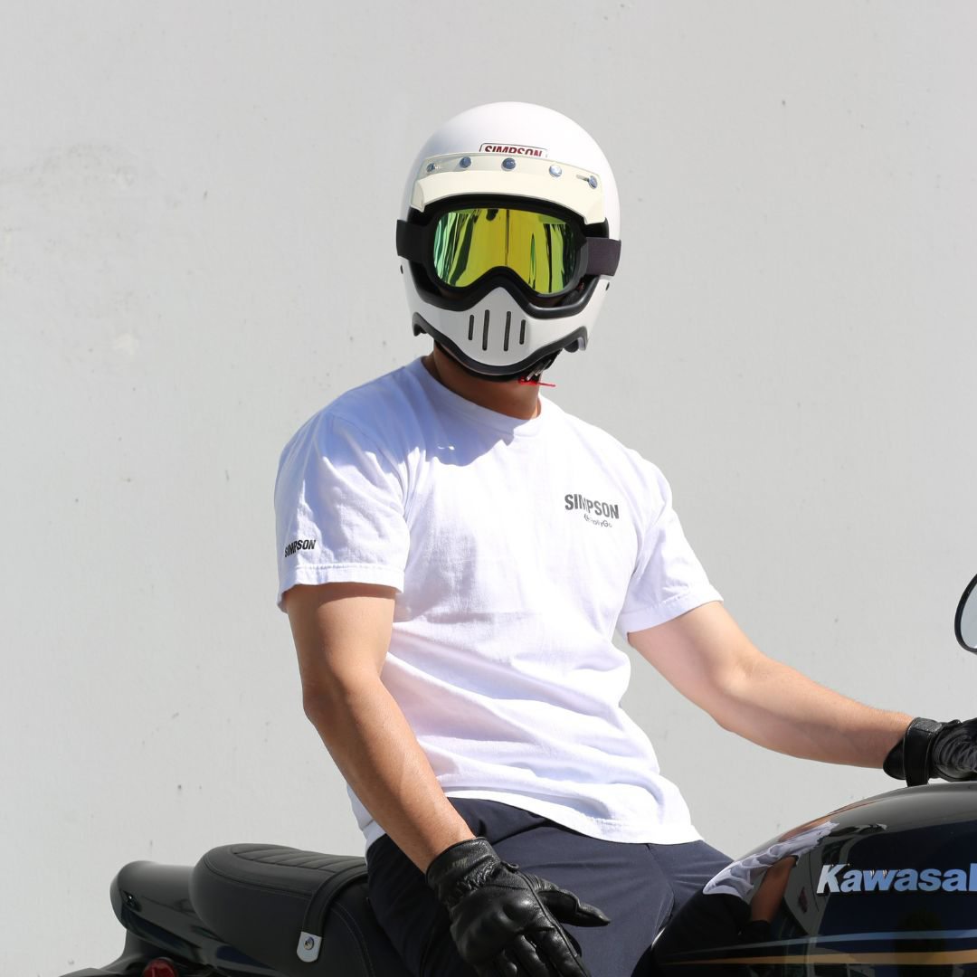 SIMPSON M50 ホワイト | SIMPSONヘルメット公認オンラインストア