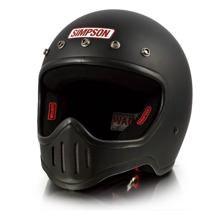 SIMPSON M50 マットブラック | SIMPSONヘルメット公認オンラインストア