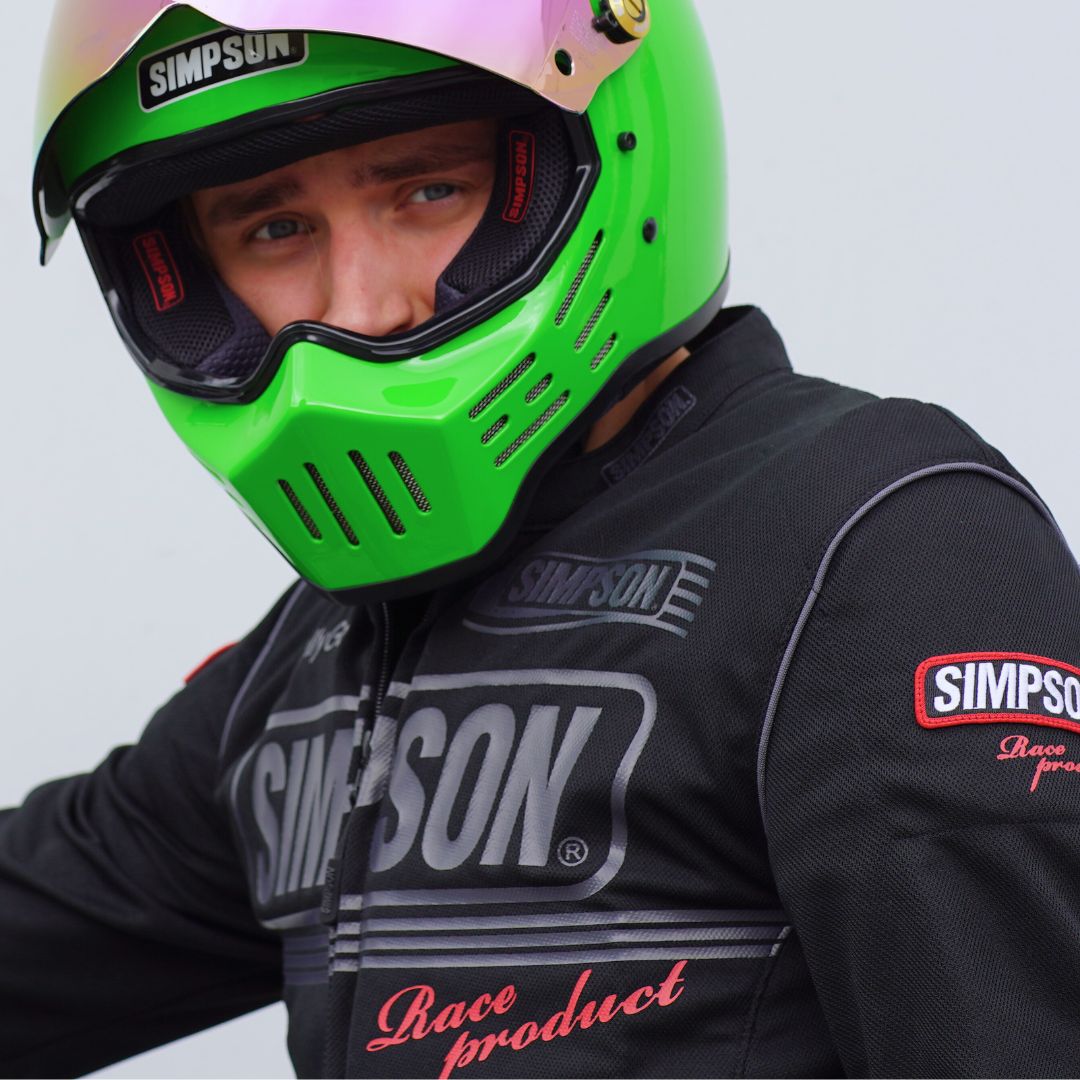 SIMPSON NSM-C05 ライダース メッシュクールジャケット 春夏モデル