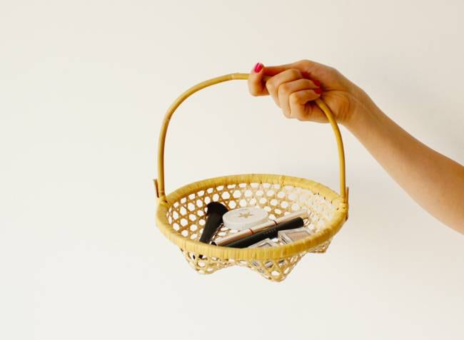 竹籠 竹かご 平成籠(へいせいかご） 小林ミドリ 竹細工 新潟産 | 工芸