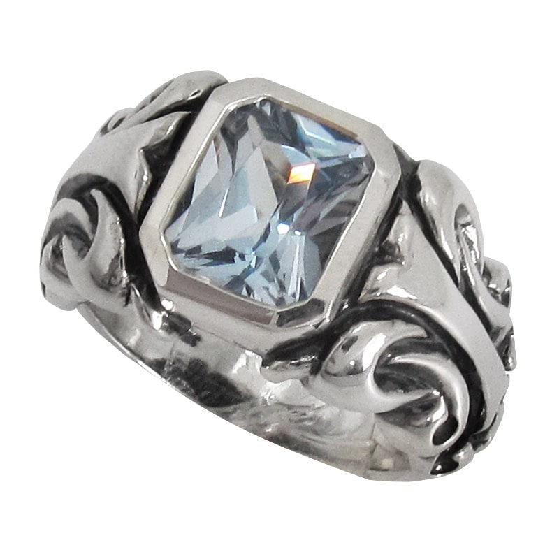 OBSESSION WITH CRYSTAL | リング,シルバー | ロイヤルオーダー