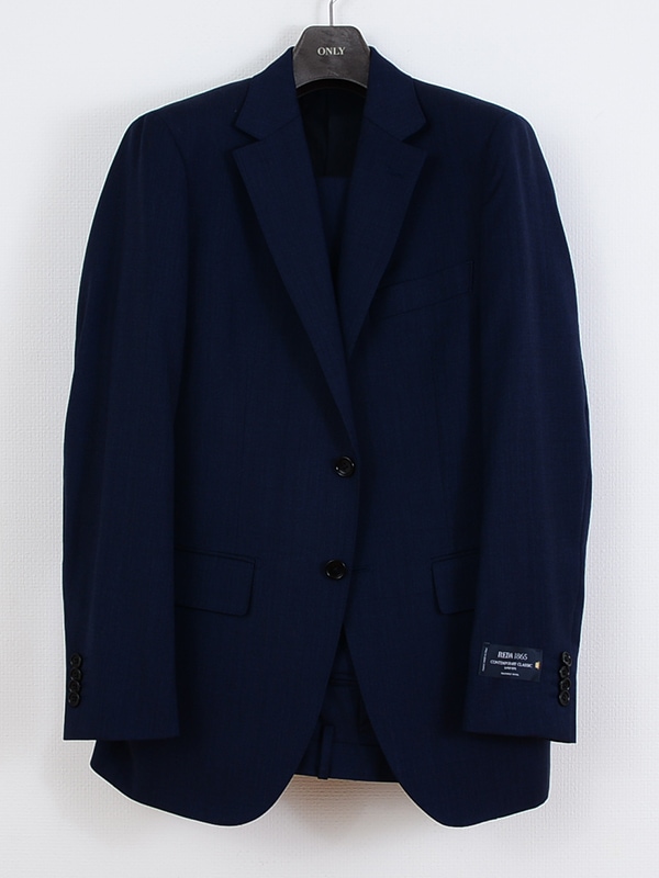 ≪WEB準新作≫PREMIO/REDA/レダ/SUPER110'S/ネイビー/柄無地