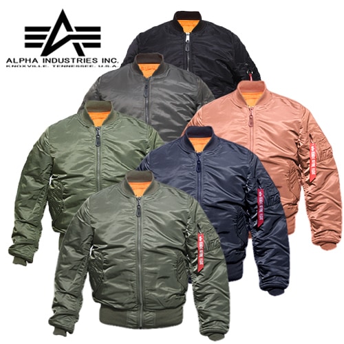ALPHA INDUSTRIES MA-1 2000 フライトジャケットMサイズ Alpha Industries（アルファ・インダストリーズ） ALPHA社 アルファ
