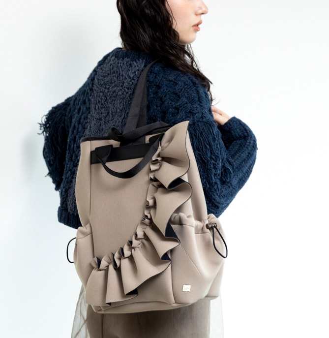 RAPTURE ネイプルズラッフル2ウェイバックパック -SH929RF- BAG