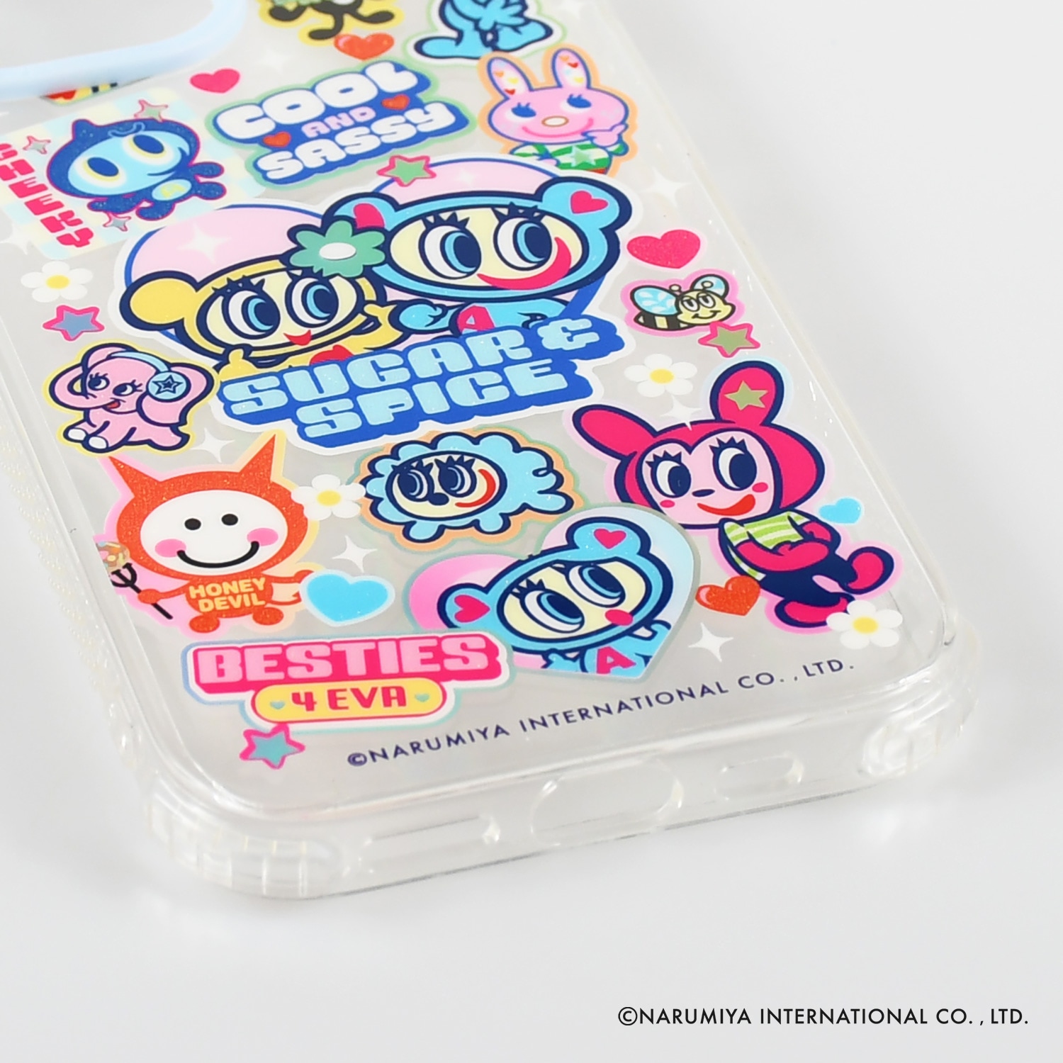 iPhone14/15/16シリーズ用 ケースエンジェルブルー Y2K | iPhone用