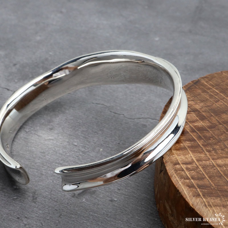 シルバー925 ギャザーバングル [bs280] | バングル,シルバー925