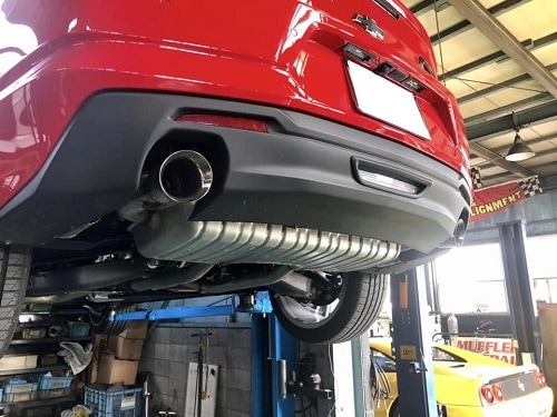 シボレー カマロ ワンオフ マフラー 【型式：－】 | ワンオフ製作事例