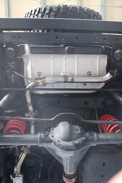 JKラングラー ダウンテールマフラー MBRP Jeep（ジープ） MBRP 2018-2024 ラングラー JL 2ドア 4ドア