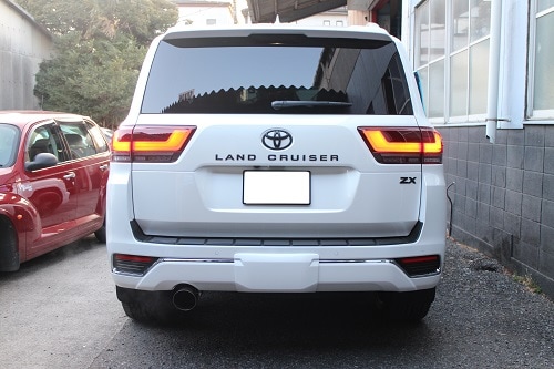 トヨタ ランクル300ZX ワンオフマフラー【型式：3BA