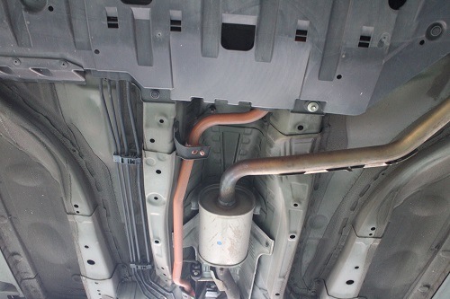 ホンダ CR－Z ワンオフリアマフラー 【型式：DAA－ZF1