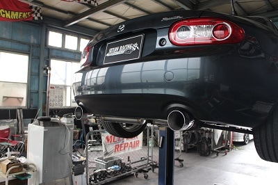 マツダ ロードスター ワンオフ マフラー 【型式：DBA－NCEC