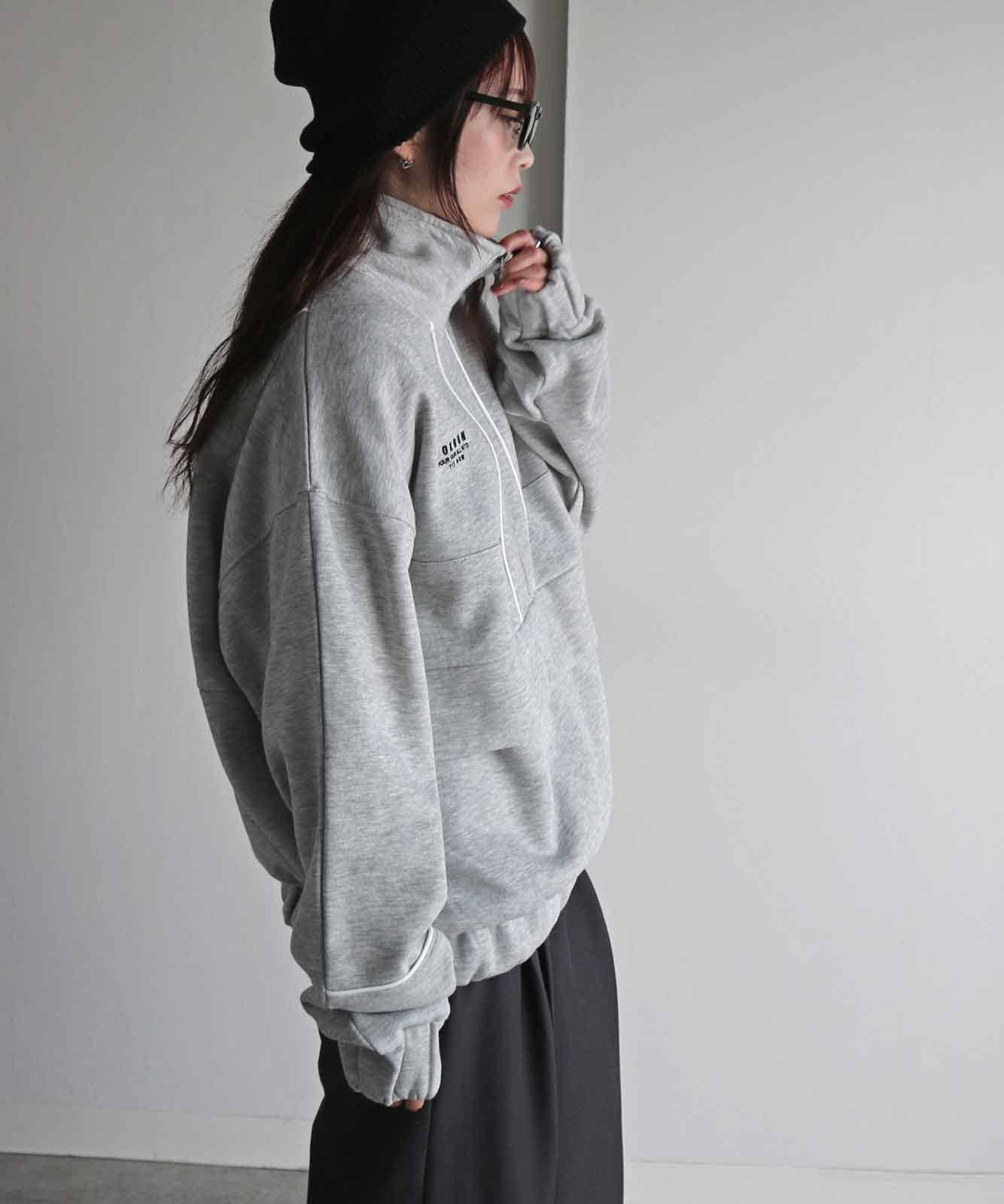 50%OFF】【FOXRUN/フォックスラン】 別注 パイピング切替ハーフジップ