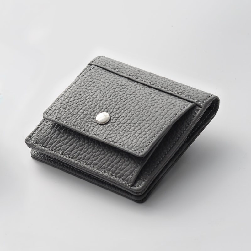 二つ折り財布(グレー） | 二つ折り財布 | YOSHINA