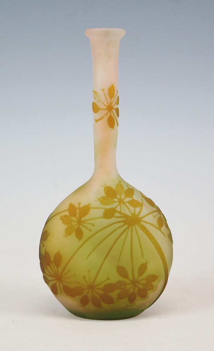 エミール・ガレ 「オンベル文花瓶」 | | アトリエ・ブランカ