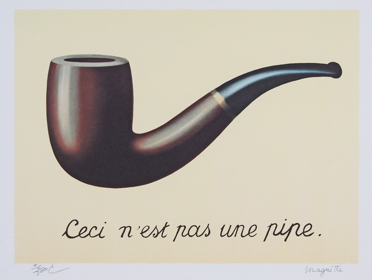 ルネ・マグリット 「イメージの裏切り (1929)」 | | アトリエ・ブランカ