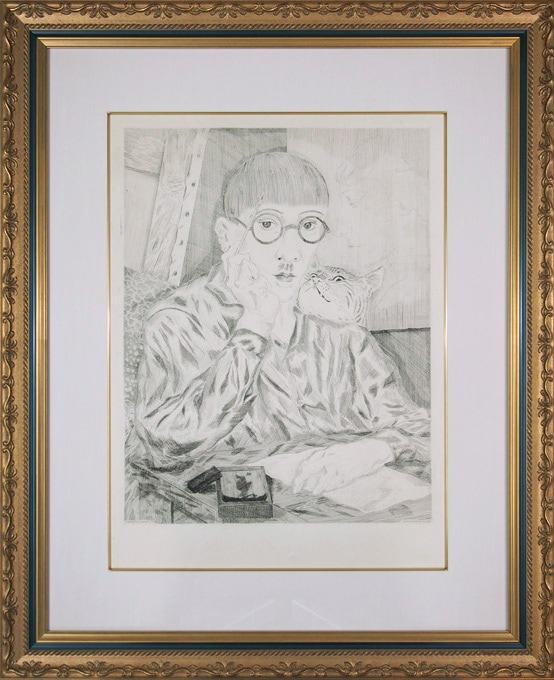 ☆最終値下げ☆【真作初刷】藤田嗣治 「芸術家の自画像」1927年