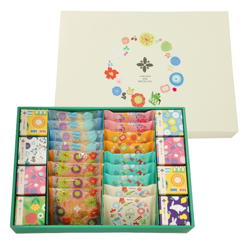 あげもち彩りセット （25個入り）【B3603A】 ｜商品詳細ページ｜ 麻布