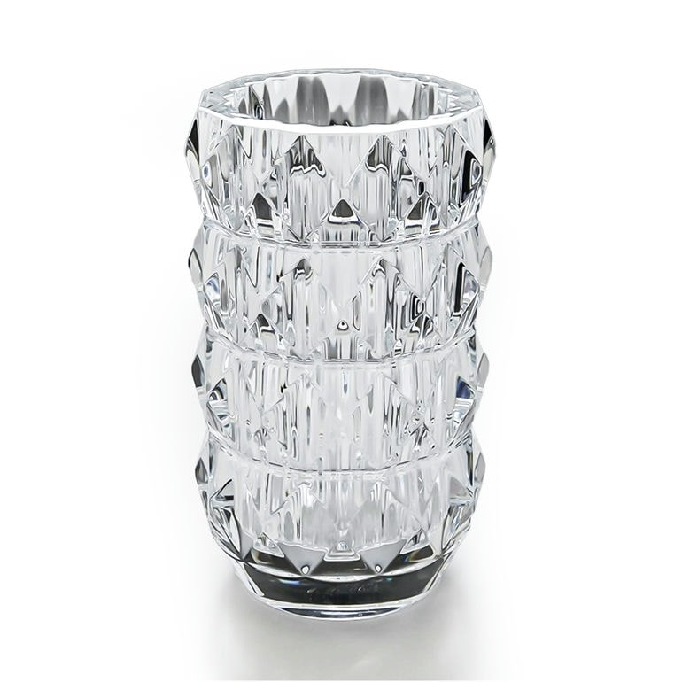 バカラ 名入れ対応 Baccarat ベース 花瓶 ルクソール LOUXOR ラウンド