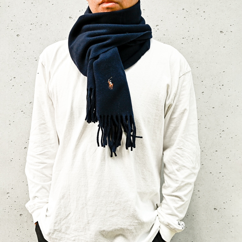 ポロ ラルフローレン POLO RALPH LAUREN マフラー 男女兼用 PC1047-433