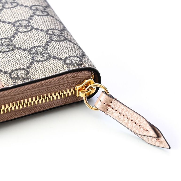 グッチ GUCCI 長財布 ラウンドファスナー レディース プチ マーモント