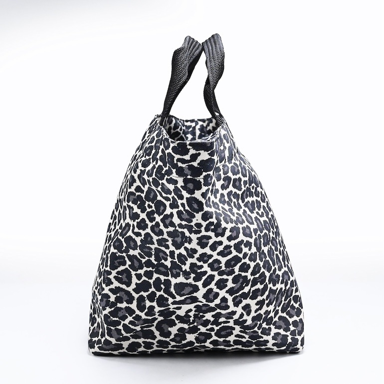 エルベシャプリエ トートバッグ レディース 舟形 M ナイロン パンサー