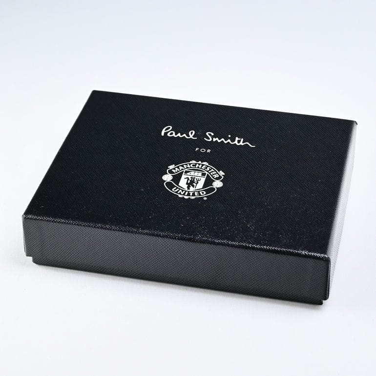 ポールスミス Paul Smith 二つ折り財布 小銭入れ無し マンチェスター