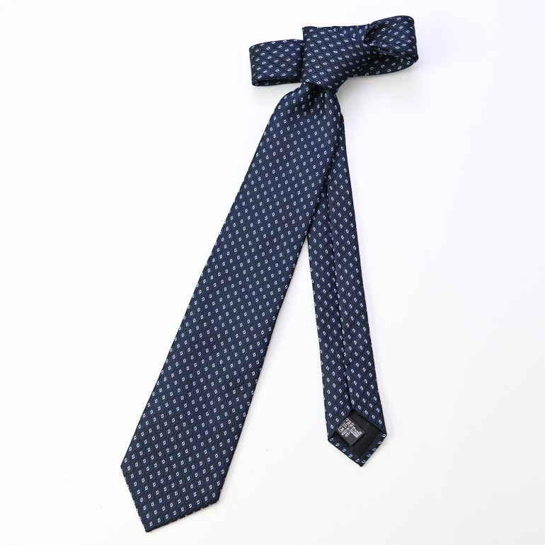 エンポリオ アルマーニ EMPORIO ARMANI ネクタイ メンズ ネロ 大剣幅