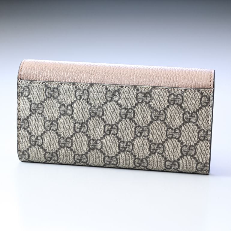 名入れ可有料】グッチ GUCCI 長財布 レディース プチ マーモント
