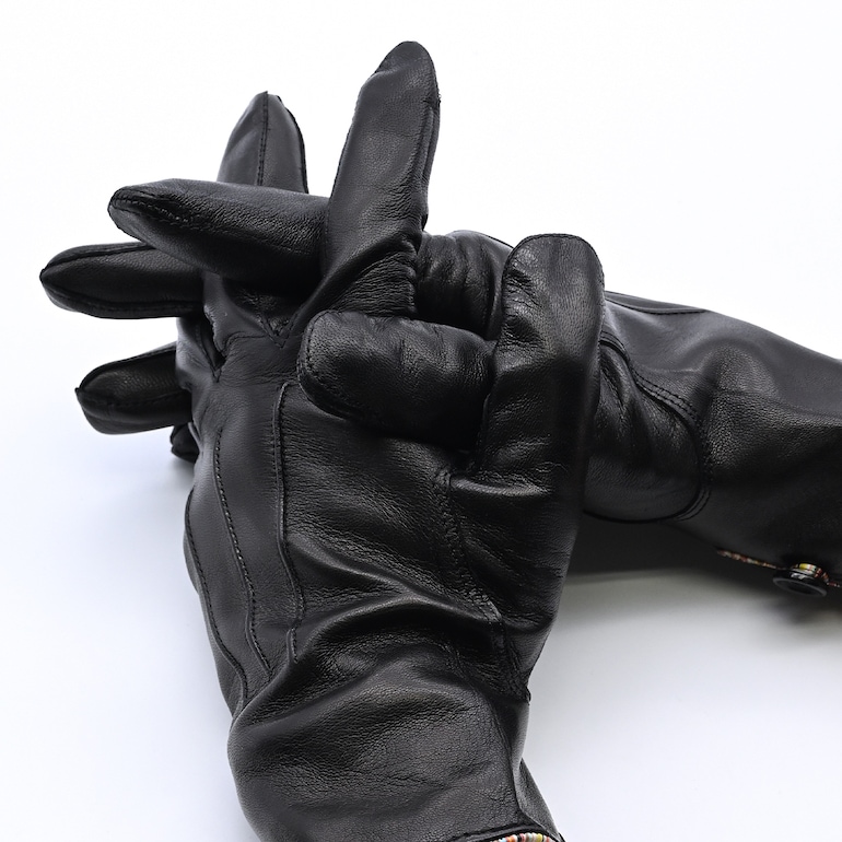 ポールスミス Paul Smith 手袋 メンズ グローブ GLOVE STRIPED PIPING