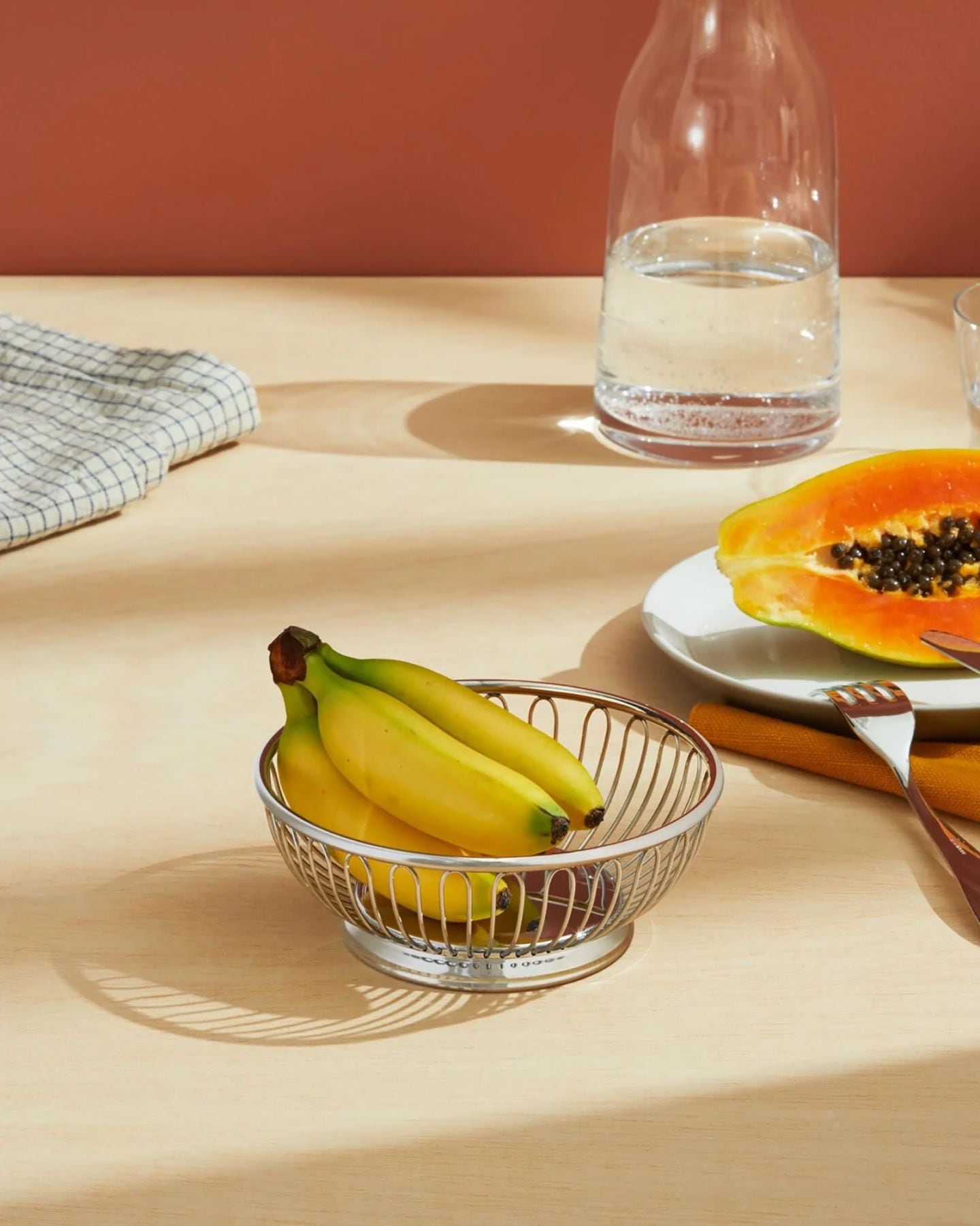 ALESSI ワイヤーバスケット ステンレス 食洗機可能 インテリア雑貨