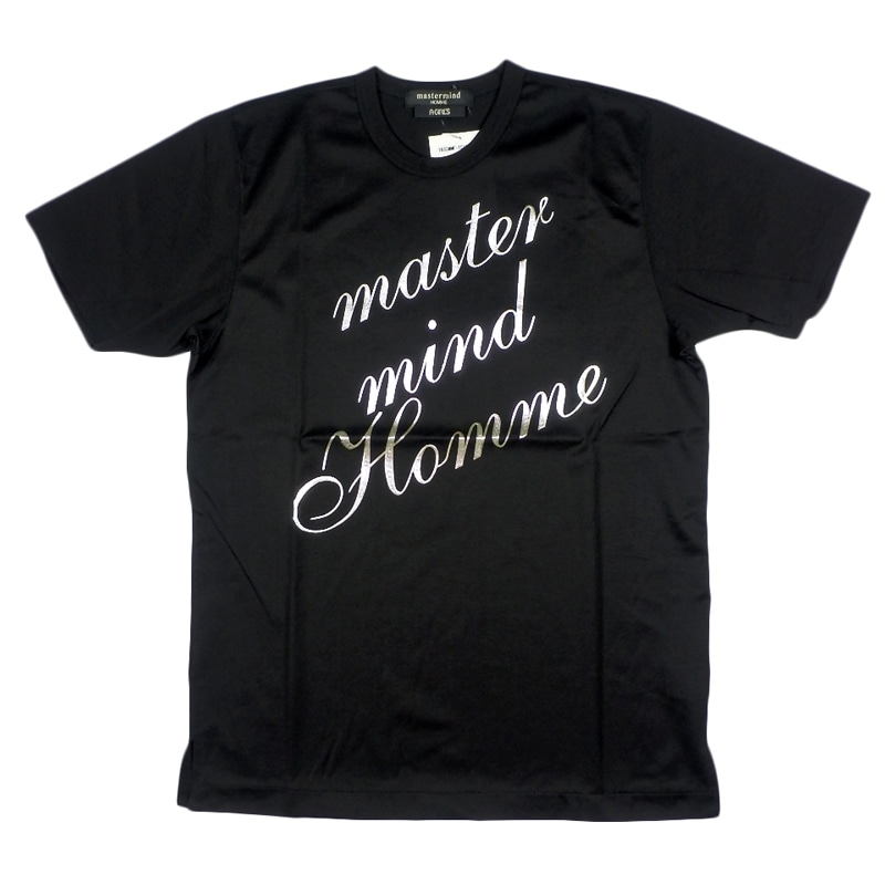 SALE】mastermind マスターマインド プリントTシャツ ブラック 16SSMMF
