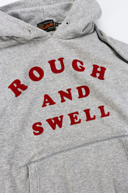 rough&swell ラフアンドスウェル FROCKY HOODIE パーカー グレー RSM