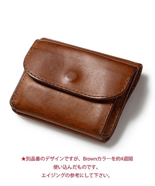 MR.OLIVEミスターオリーブ】PUEBLO LEATHER / COMPACT WALLET(me115p