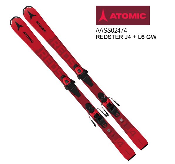 アトミック 2022 ATOMIC REDSTER J4 + L6 GW 120 130 140 150 160cm