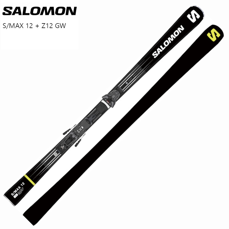 サロモン スキー板 2024 SALOMON S/MAX 12 + Z12 GW F80 カービング