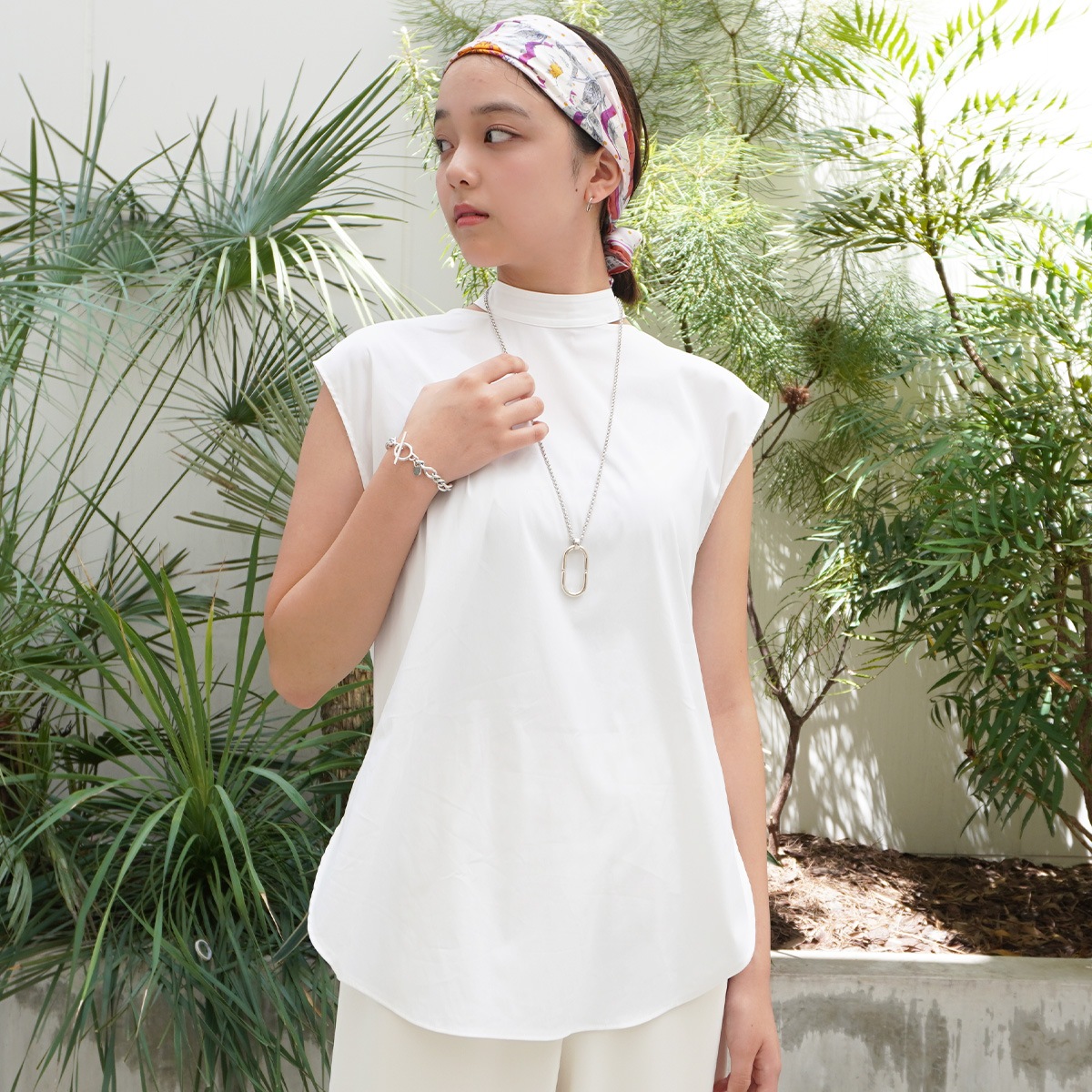 DES PRES デプレ】ブラウス・ノースリーブ | ANNE onlinestore