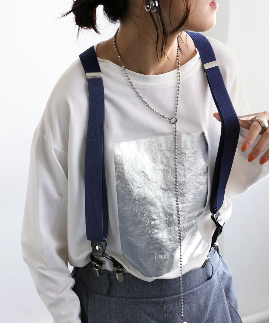 サスペンダー 吊りベルト レディース 吊りバンド 太ベルト・(500