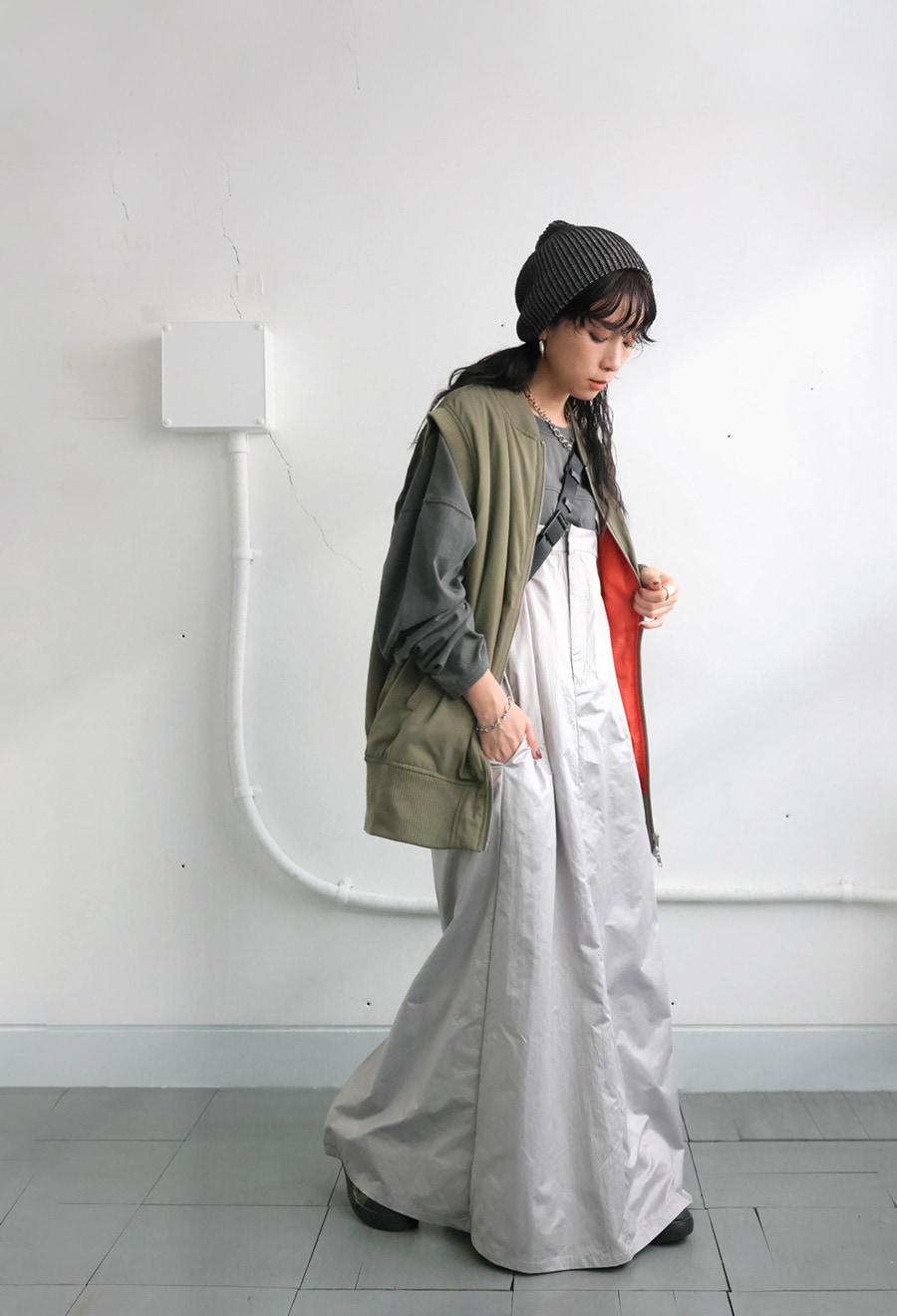 春支度、第2弾。最大15,000円OFFパールタフタ ジャンパースカート