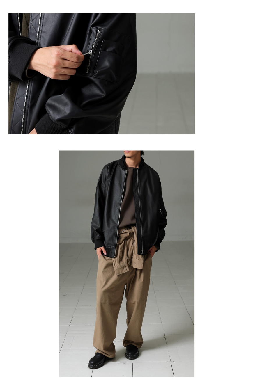 ドッキングMA-1 MA-1 アウター メンズ 送料無料・メール便不可 | MENS