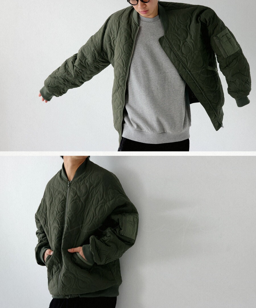 MA-1 キルティングジャケット メンズ アウター 送料無料・再販。メール