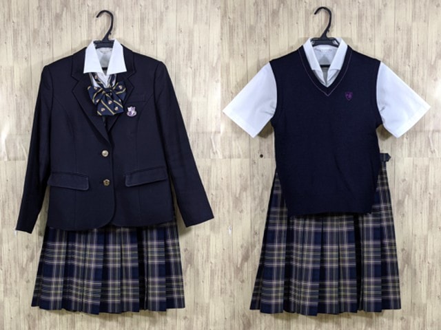 J30 愛知県 愛知工業大学名電高校 ブレザー+夏服ブラウス+リボン+