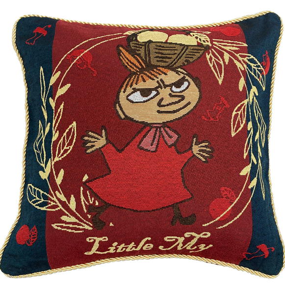 ムーミン クッション ゴブラン織り 背あて MOOMIN キャラクター
