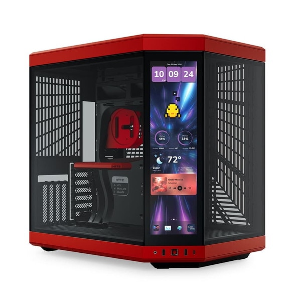 1220000351776 HYTE タッチパネル液晶搭載 ミドルタワーPCケース 14.9
