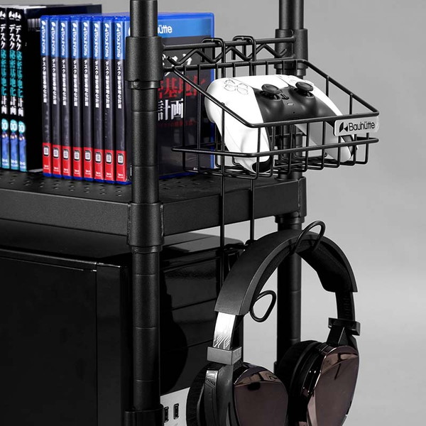 4580742230508 Bauhutte バウヒュッテ ゲーム機収納ラック
