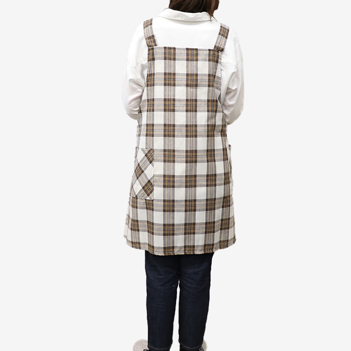 チェック柄（4色） | エプロン,Aラインエプロン | エプロン本舗