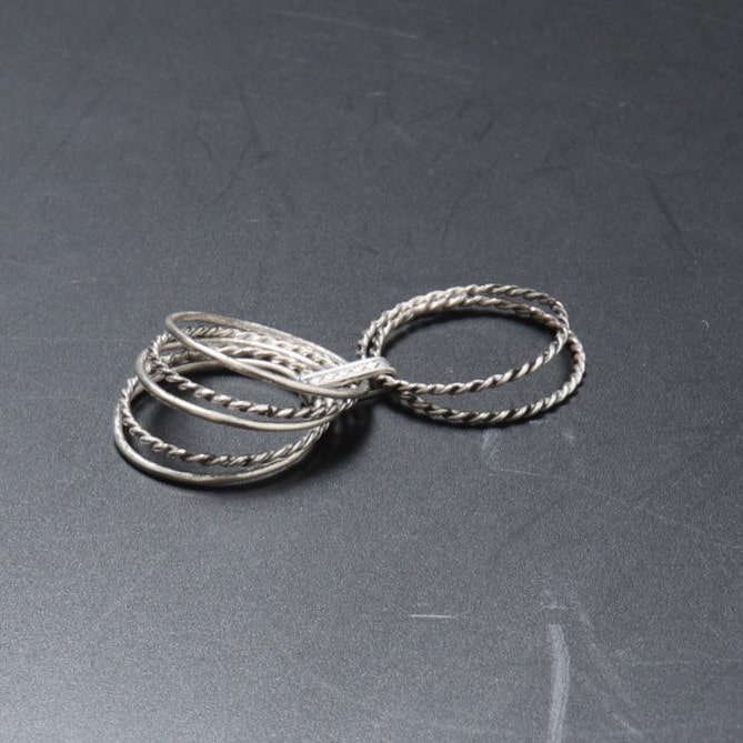 TOUAREG SILVER JEWELRY トゥアレグ シルバー ジュエリー シルバー 7連