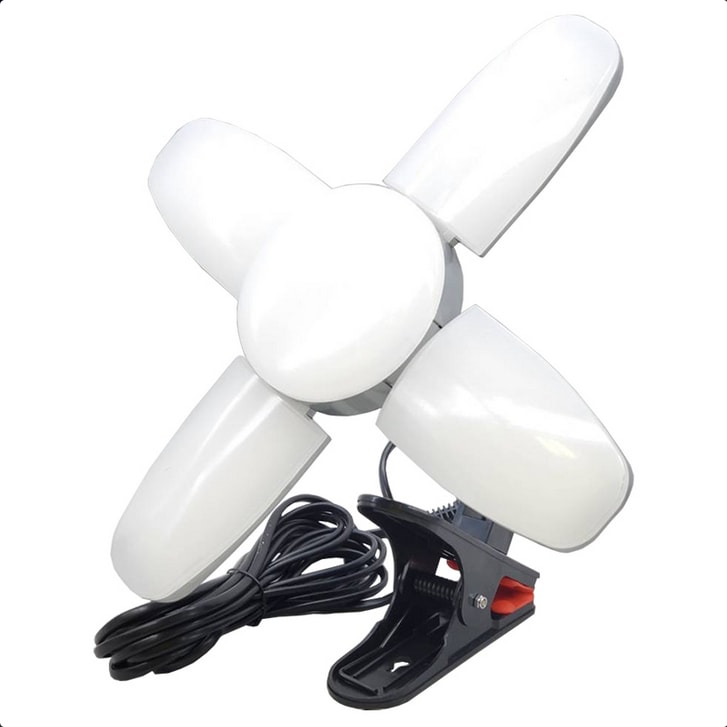 送料無料】WING ACE スーパールミネX 50W 本体 クリップライト SLX