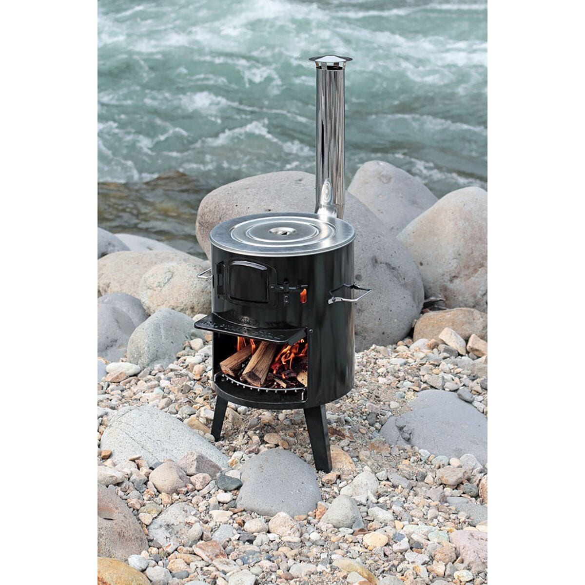 送料無料】キャプテンスタッグ KAMADO かまど 煙突ストーブ UG-11